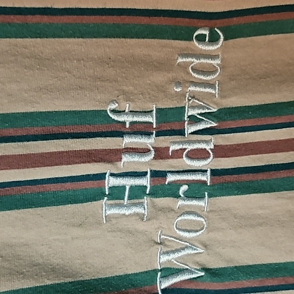 HUF Worldwide large crop shirt - Picture 2 of 3